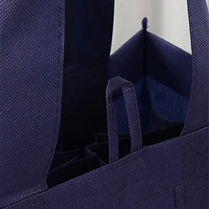 A loop accessory from a non-woven fabric bag.