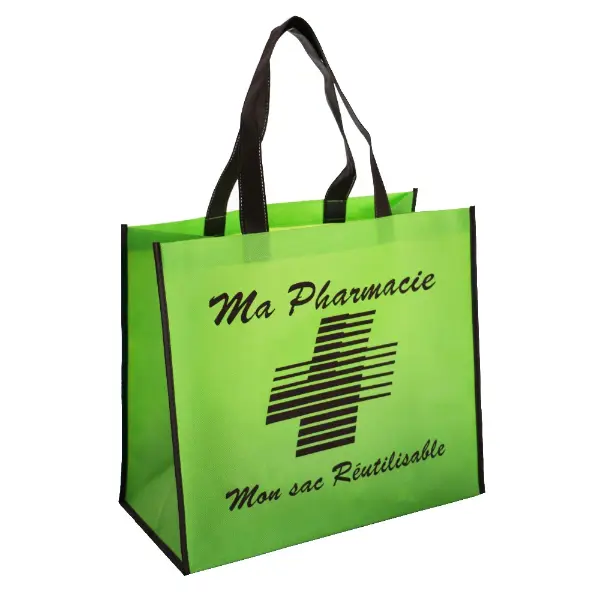 Classic spunbond non-woven bag showcasing the most popular and timeless design