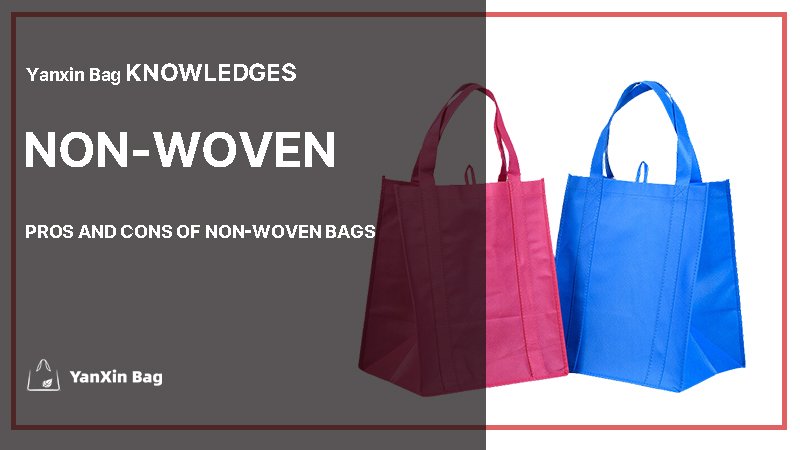 Pros and Cons of Non-Woven Bags: Nonwoven bag sample showcasing eco-friendly and lightweight design