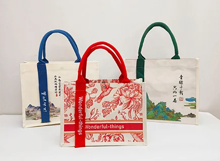 Sample bag available for request, showcasing high-quality materials and design