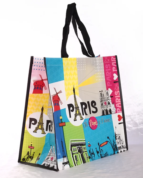 What Are the Pros and Cons of Laminated Bags? 3 Sample bag printed using the CMYK color model, showcasing accurate and vibrant colors