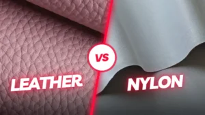 Leather vs Nylon comparison