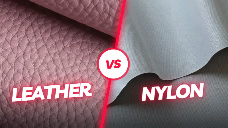 Leather vs Nylon comparison