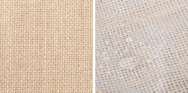How to clean jute bags, displaying a durable and eco-friendly natural jute bag