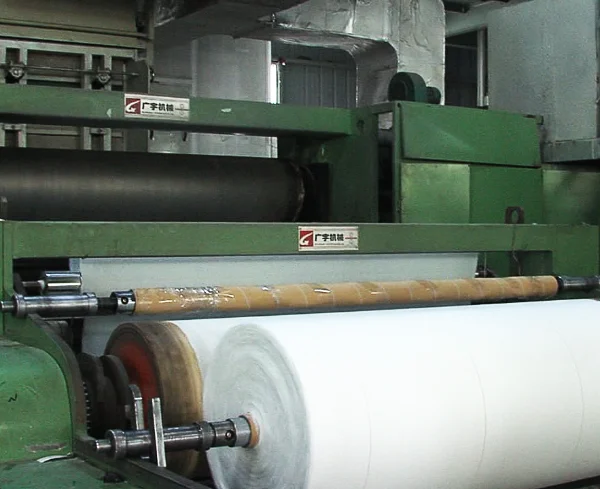 PP Non-Woven Fabric Final Manufacturing Process - The last step in the production of PP non-woven fabric