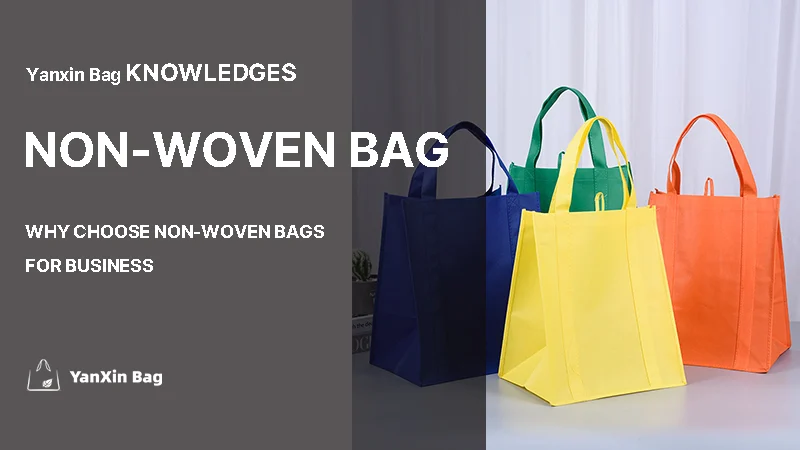 Why-choose-non-woven-bags - non-woven bag samples showcasing their eco-friendly and durable design, ideal for sustainable shopping and storage.