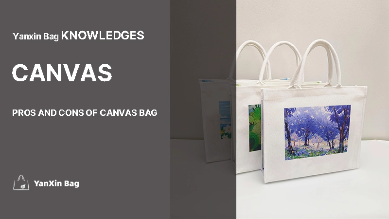 Pros and Cons of Canvas Bags – Multiple tote bags representing the theme of canvas bags.