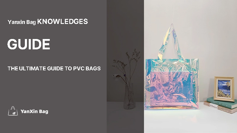 PVC bag featured in the ultimate guide to PVC bags, showcasing its sleek design and durable construction.
