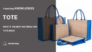 What’s the Best Material for Tote Bags – various eco-friendly tote bag sizes on display