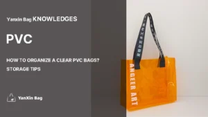 How to Organize a Clear PVC Bag? Storage Tips featuring a PVC bag related to the blog topic.