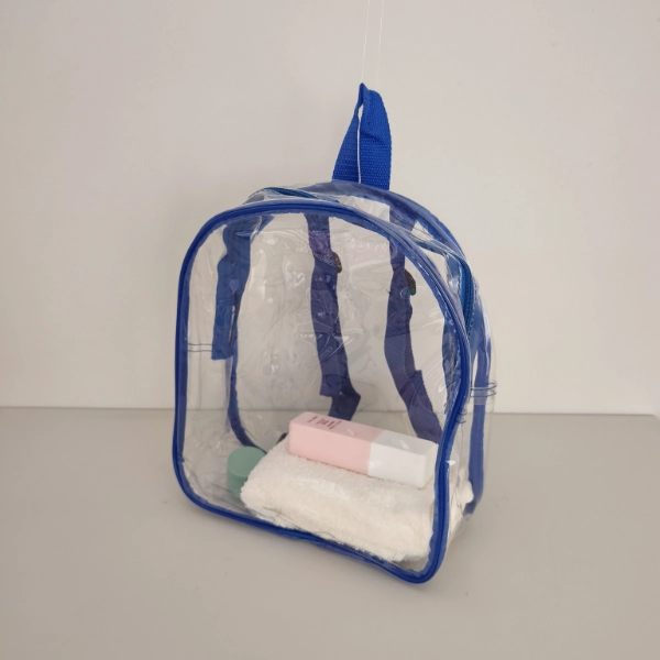 The Best Hotsale Wholesale Custom Clear Bag Styles in 2025 4 PVC stadium-approved backpack image featured in The Best Hotsale Wholesale Custom Clear Bag blog for topic relevance.