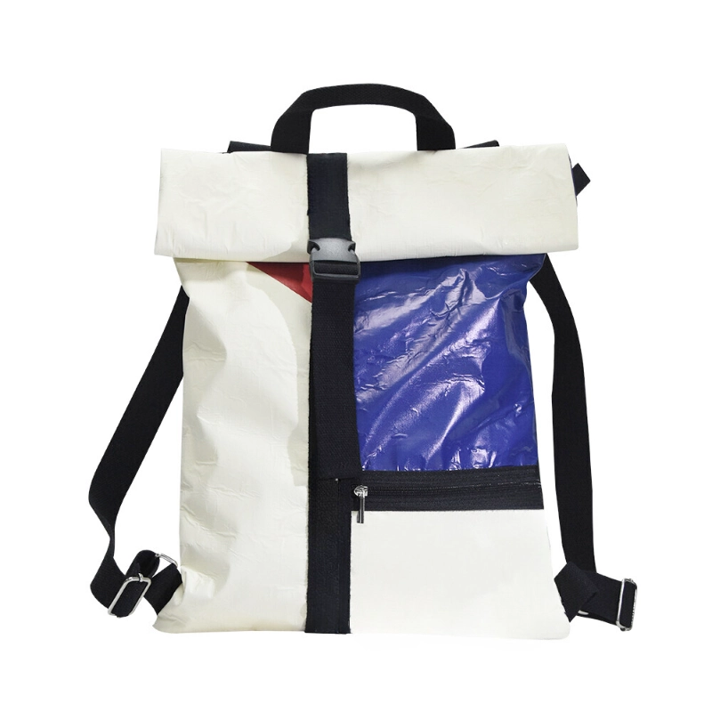 Lightweight Tyvek backpack designed for youth marketing, brand events, and eco-friendly promotional campaigns