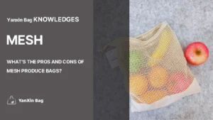 Mesh produce bag featured in the blog What’s the Pros and Cons of Mesh Produce Bags?