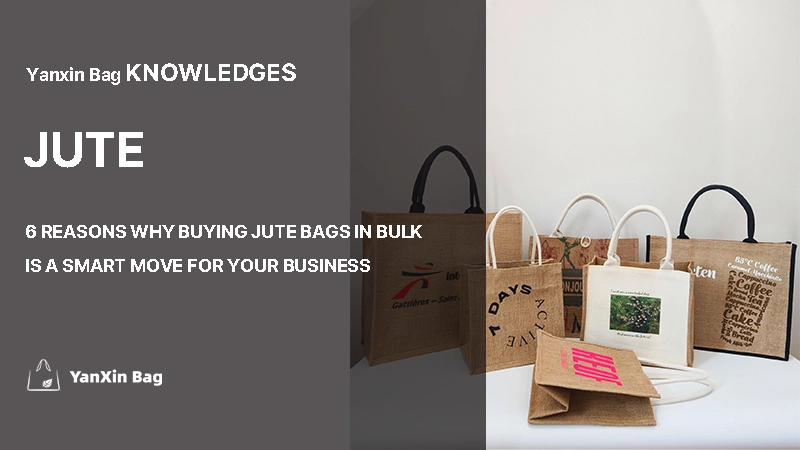 jute bag samples displayed to represent the blog "6 Reasons Why Buying Jute Bags in Bulk Is a Smart Move for Your Business