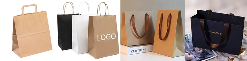 Gift Bags 101 – Collage of four different gift bag styles