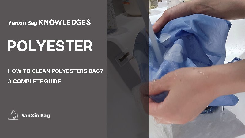 How to Clean Polyester Bags? A Complete Guide – cleaning a light purple polyester tote