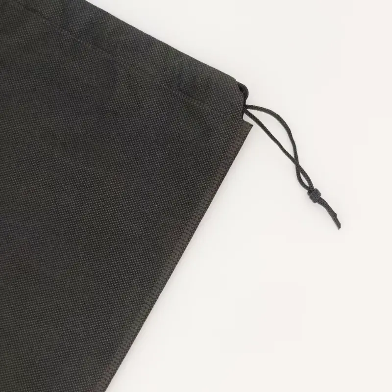 black non woven drawstring bag 2