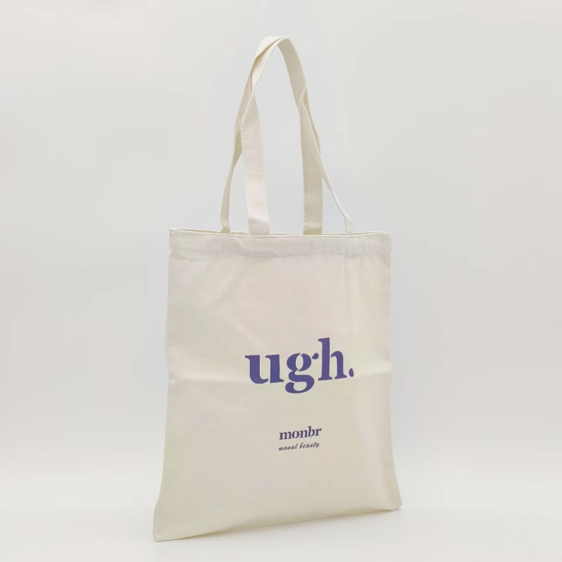 customized flat cotton canvas bag 5