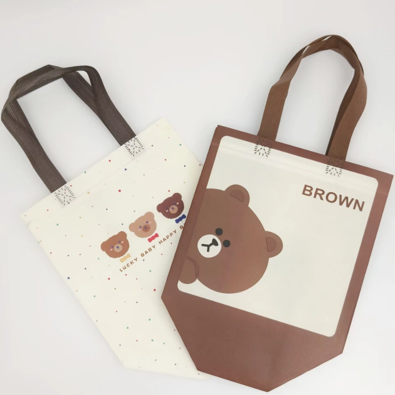 cute non woven bag for gift store 1