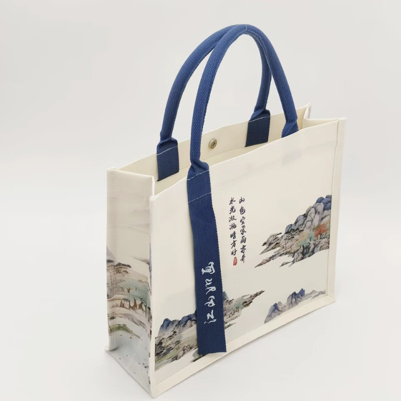laminated cotton canvas bag 10