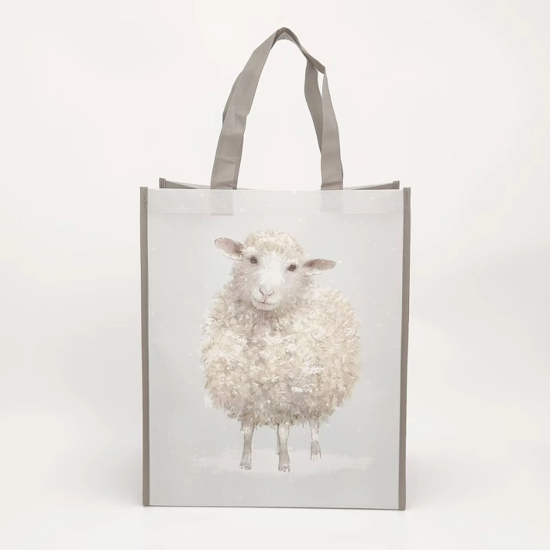non woven bag with animal printing 1