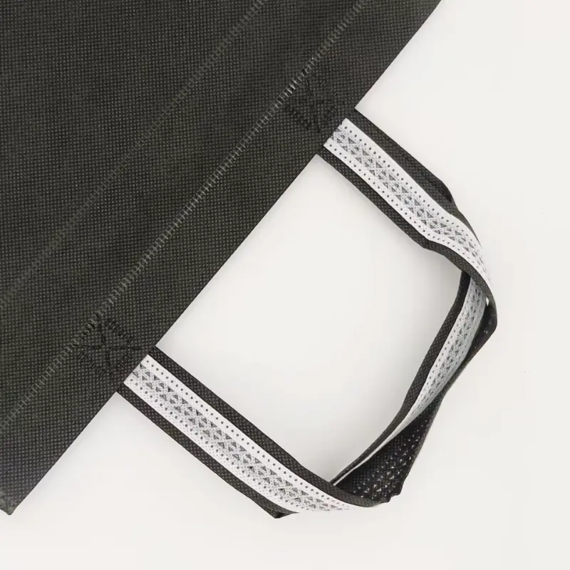 non woven drawstring bag with handle 2