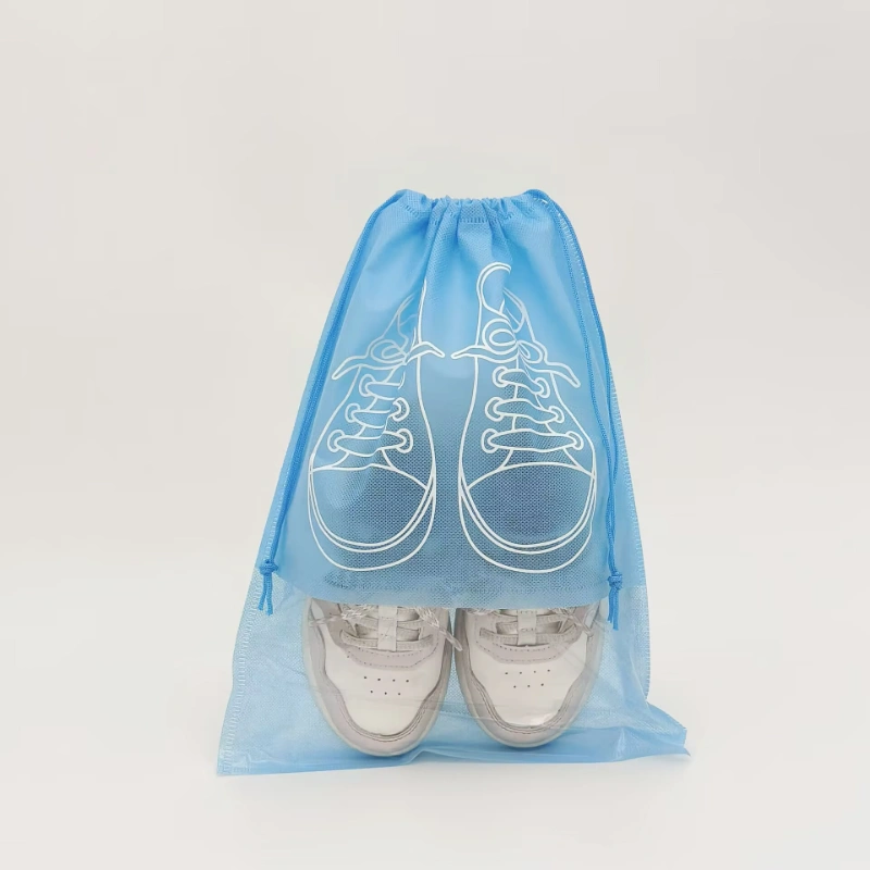 non woven drawstring shoe bag 2