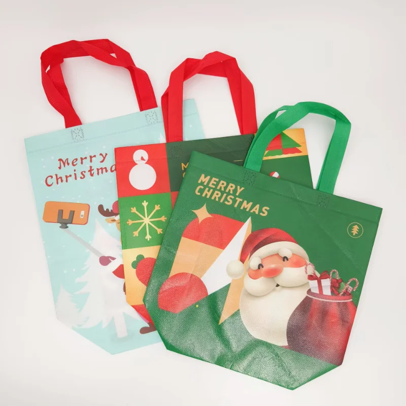 non woven gift bags for christmas and new year 10