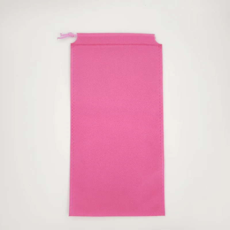 pink non woven drawstring bag 1