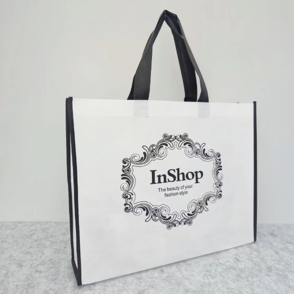 white non-woven bag placed alongside content discussing “Uses for Non Woven Bags Across Life and Business”