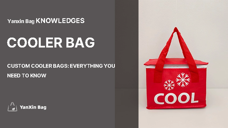 Custom Cooler Bags: Everything You Need to Know — featuring a reusable insulated cooler bag representing the blog topic.