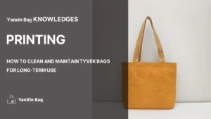 How to Clean and Maintain Tyvek Bags for Long-term Use – brown Tyvek bag representing the article’s theme