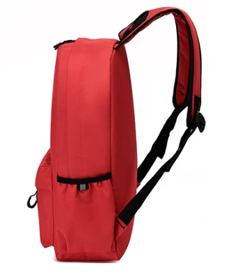 Side View Red Backpack Bookbag vs Backpack Do You Really Know the Difference
