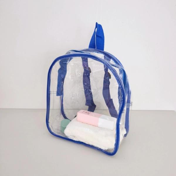 backpacks knowledge - custom clear PVC mini backpacks for promotional gift packaging