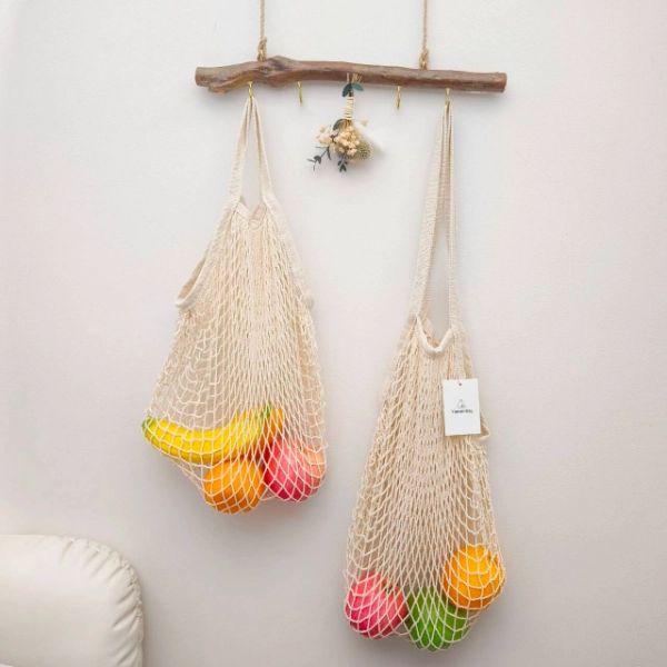 mesh bags knowledge - cotton mesh produce bags for fruits and groceries