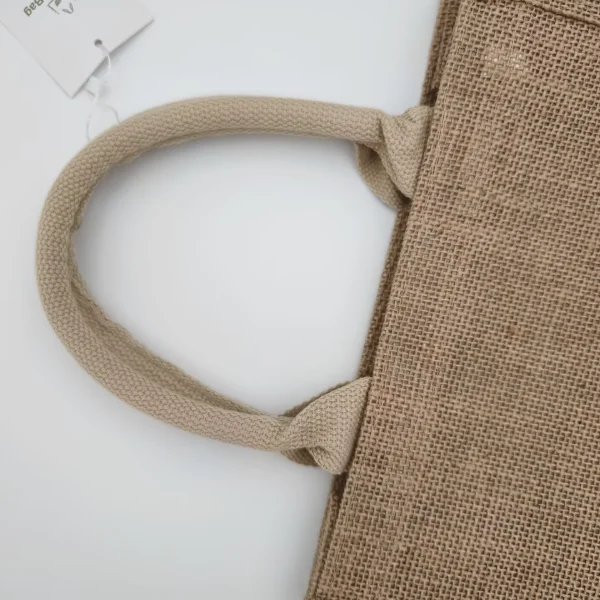 poly cotton wrapped handles with cotton rope inside 1