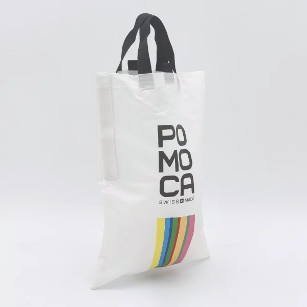 polyester bag knowledge - custom printed lightweight polyester tote bag with colorful logo design