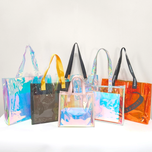 PVC tote bag knowledge – holographic bags material display