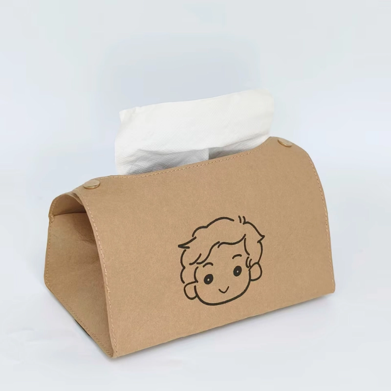 Car Mountable Washable Kraft Paper Tissue
