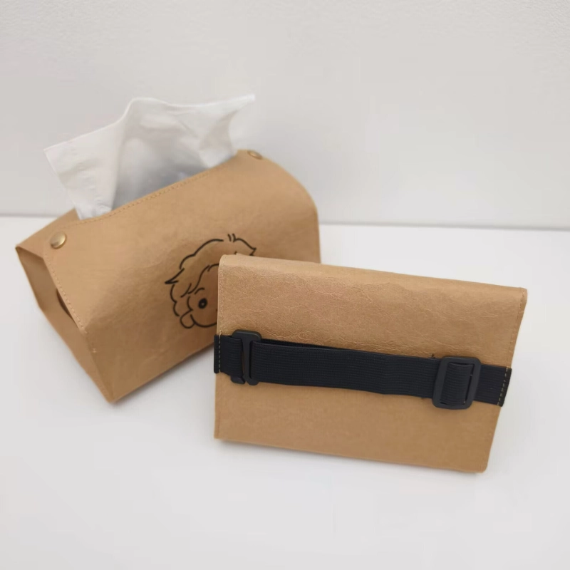 Car Mountable Washable Kraft Paper Tissue