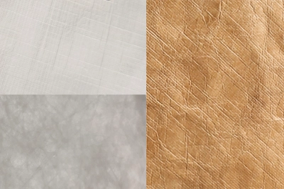 Tyvek fabric types for bags including soft-touch R series, stiffer D series, and leather-like laminated versions