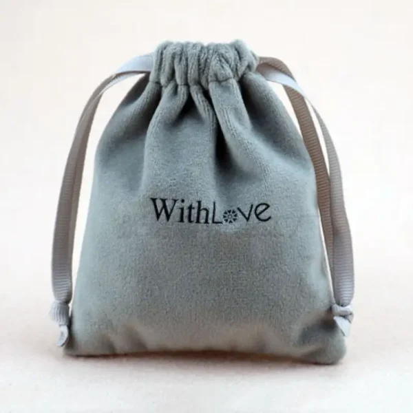 Luxurious Velvet Drawstring Bag